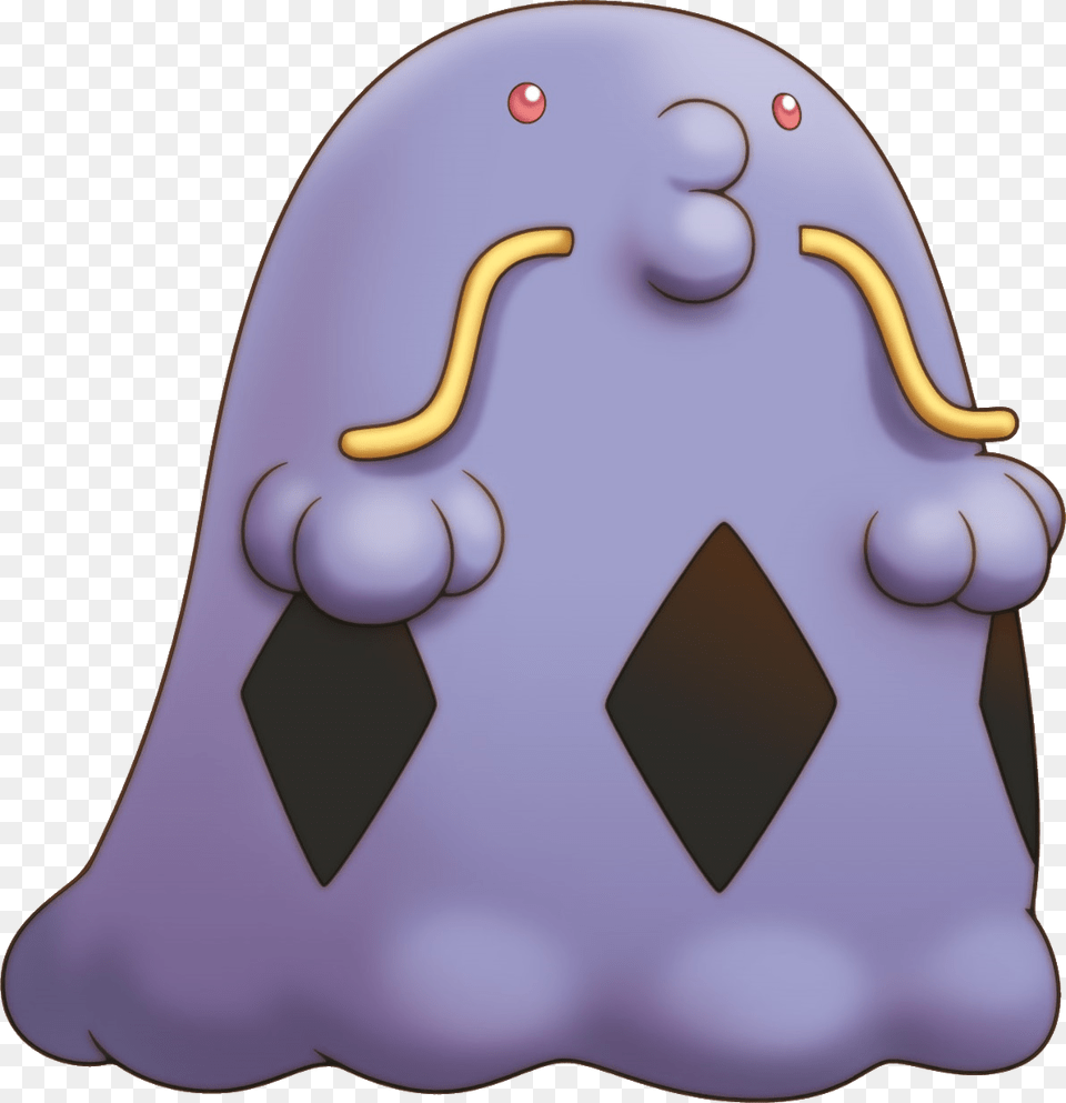 Swalot Pokemon Anime Pocketmonsters Ghost Pokemon With Mustache, Food, Sweets, Clothing, Hardhat Free Png