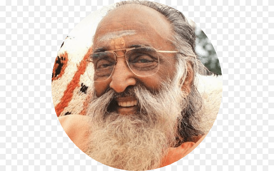 Swami Chinmayananda, Smile, Adult, Beard, Face Free Png
