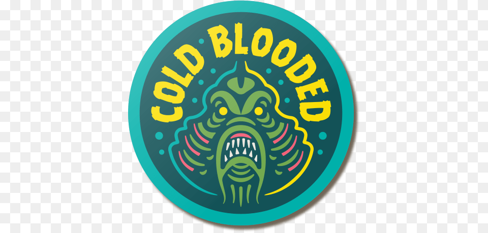 Swamp Coldblooded Magnet Circle, Badge, Logo, Symbol, Emblem Png