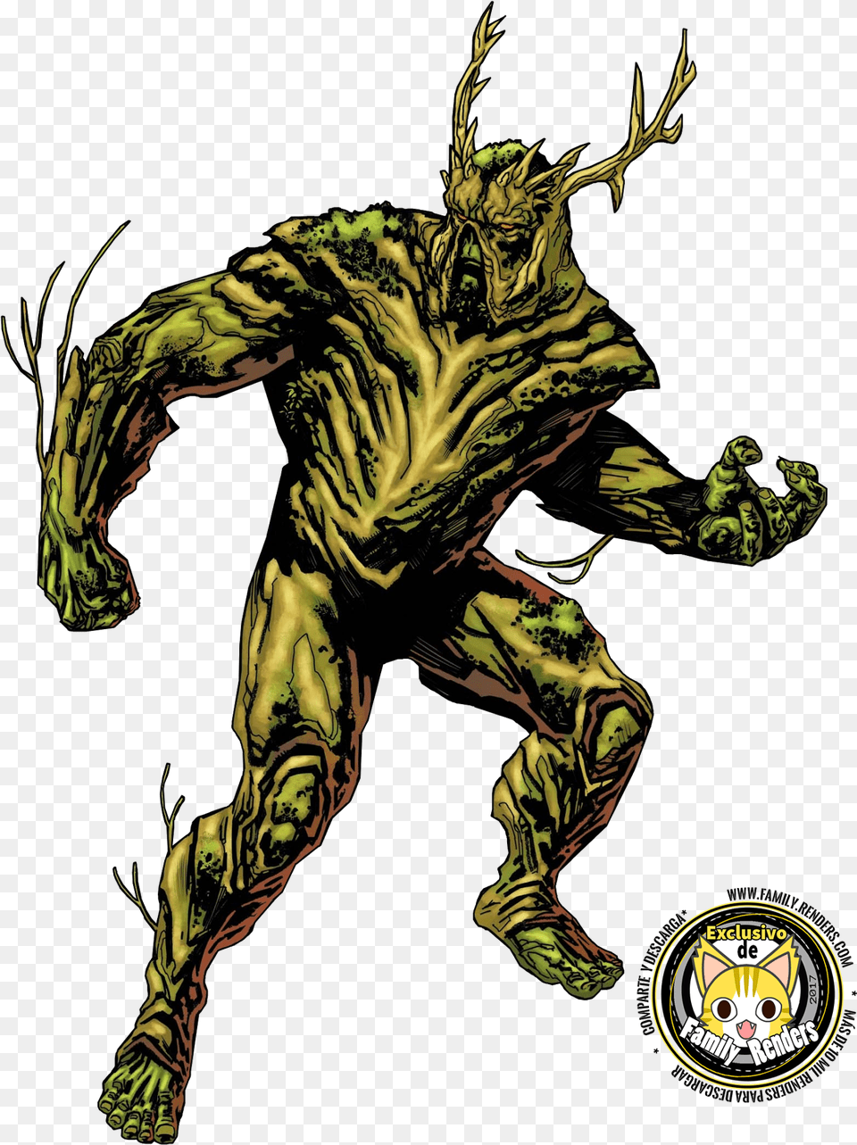 Swamp Thing 03 Illustration, Adult, Male, Man, Person Png