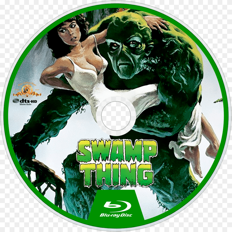 Swamp Thing 1982 Uncut, Disk, Dvd, Adult, Person Free Transparent Png