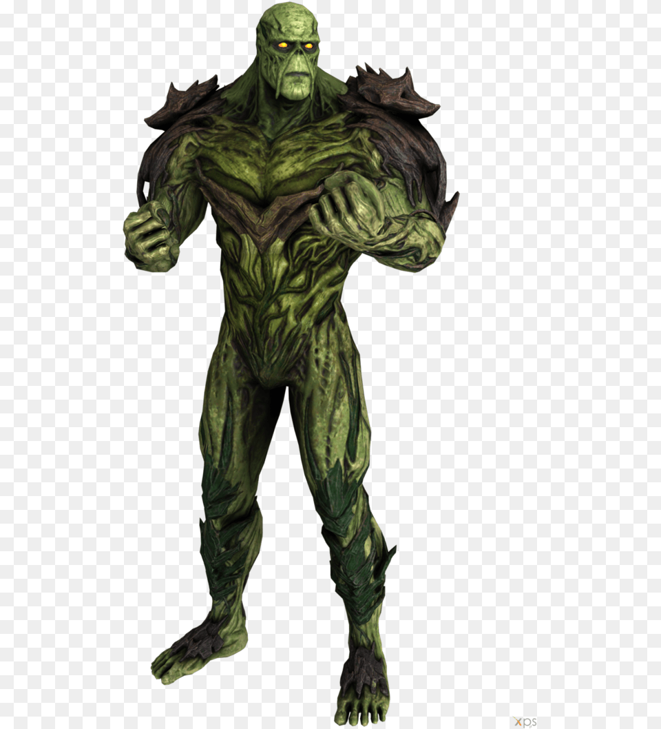 Swamp Thing By Ogloc069 Dba2nan Swamp Thing No Background, Alien, Person, Adult, Art Png Image