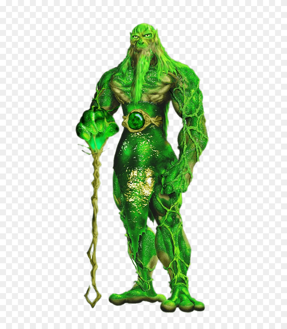 Swamp Thing Cartoon, Green, Alien, Jewelry, Accessories Free Png Download
