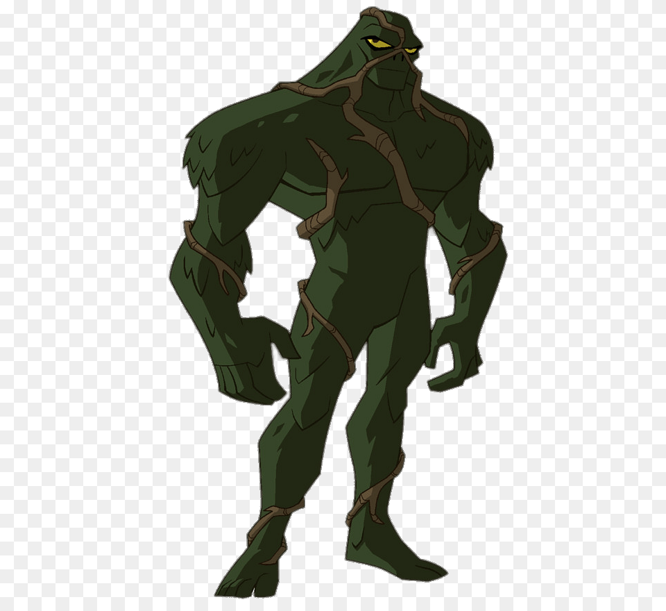 Swamp Thing Cartoon Version, Adult, Male, Man, Person Free Transparent Png