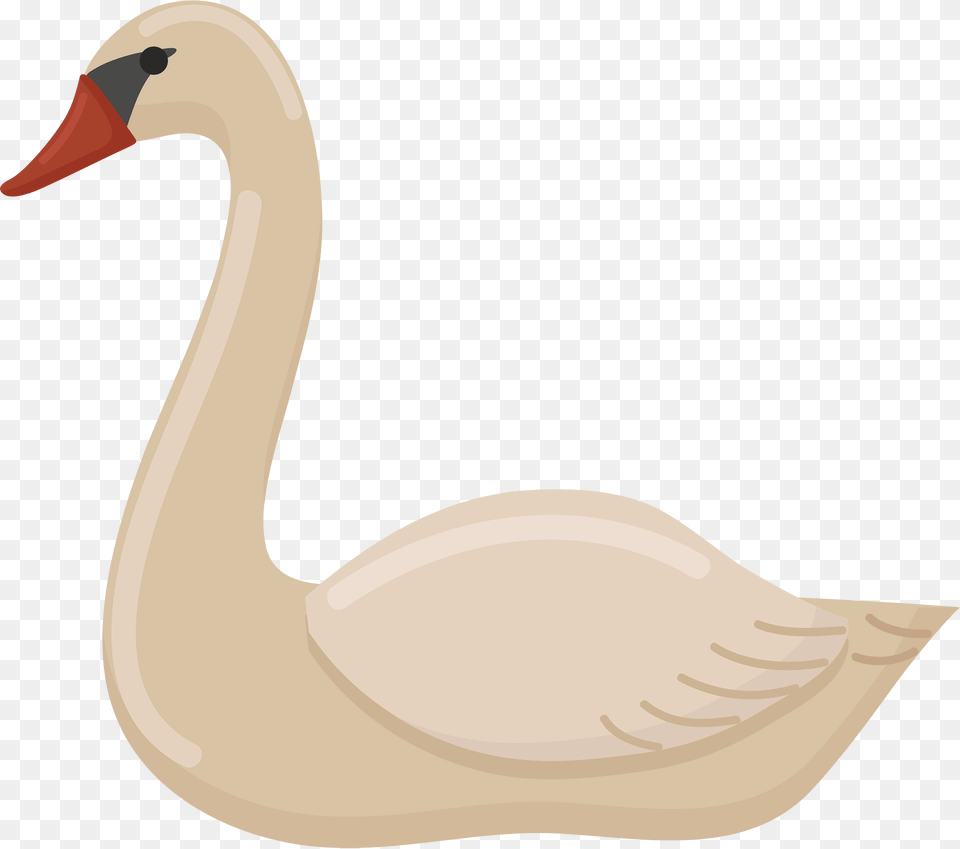 Swan Clipart, Animal, Bird, Waterfowl, Goose Free Png Download