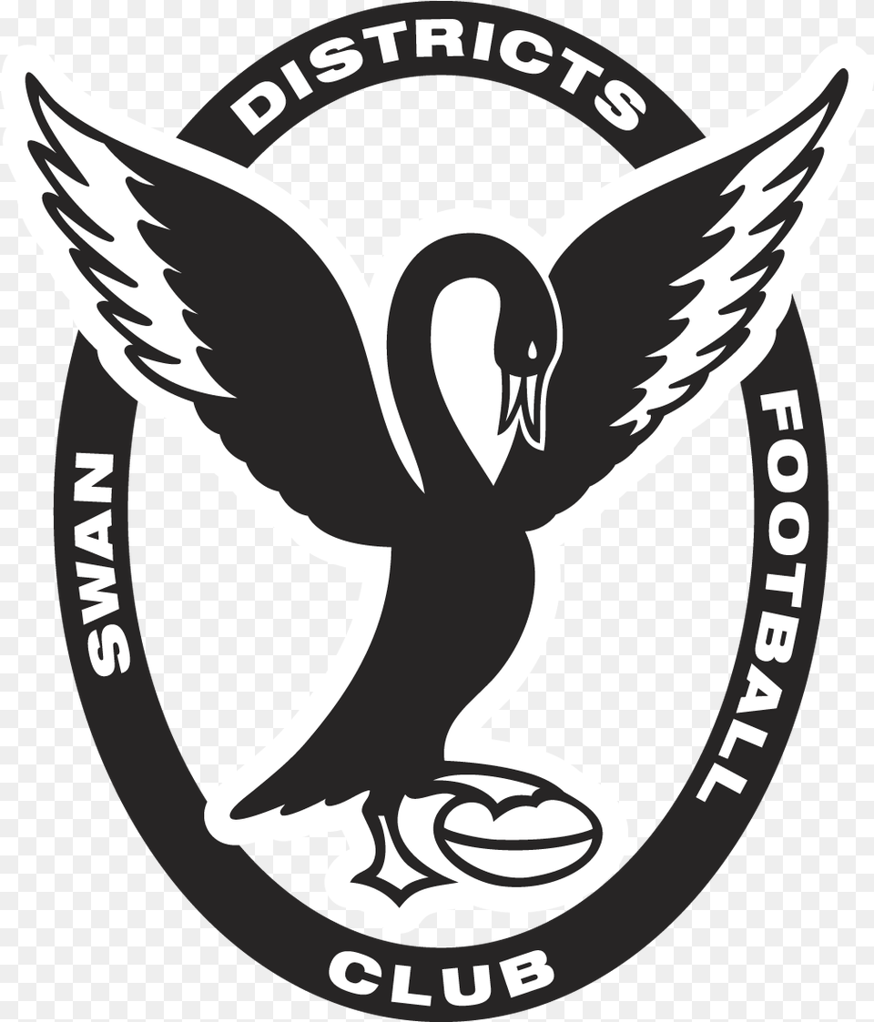 Swan Districts Football Club Swan Districts Football Club, Emblem, Symbol, Smoke Pipe Png