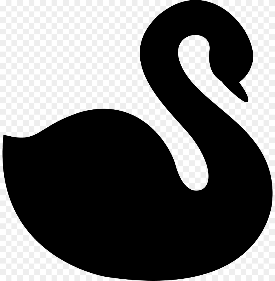 Swan Facing Right Vector Swan, Animal, Bird, Smoke Pipe Free Transparent Png