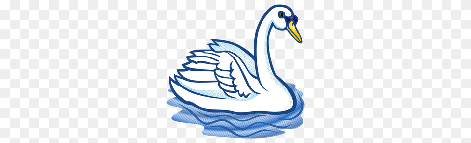 Swan Lake Clip Art, Animal, Bird, Waterfowl, Goose Png