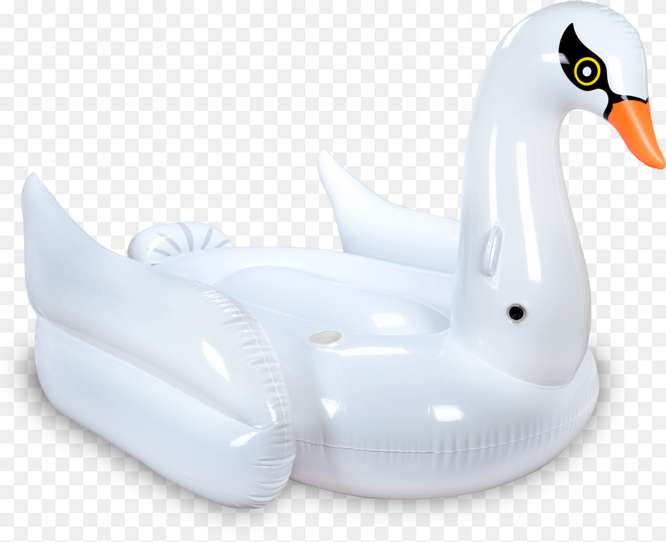 Swan Pool Float By Mimosa Inc Mimosa Inc White Swan Inflatable Premium Quality Giant, Animal, Bird, Duck, Hot Tub Free Png