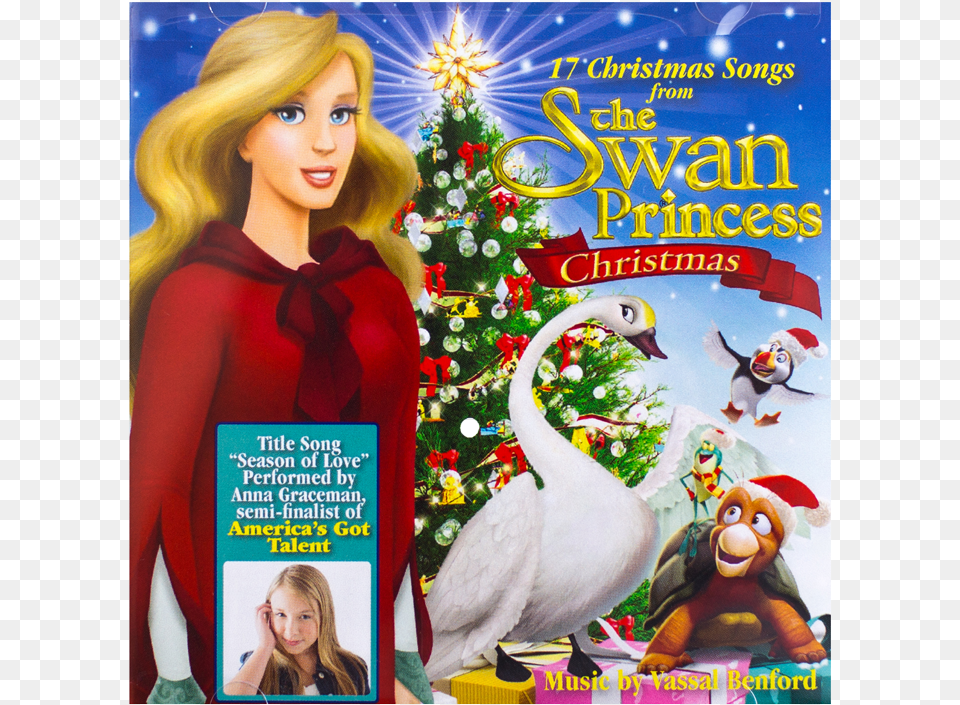 Swan Princess Christmas, Toy, Teen, Person, Girl Png Image