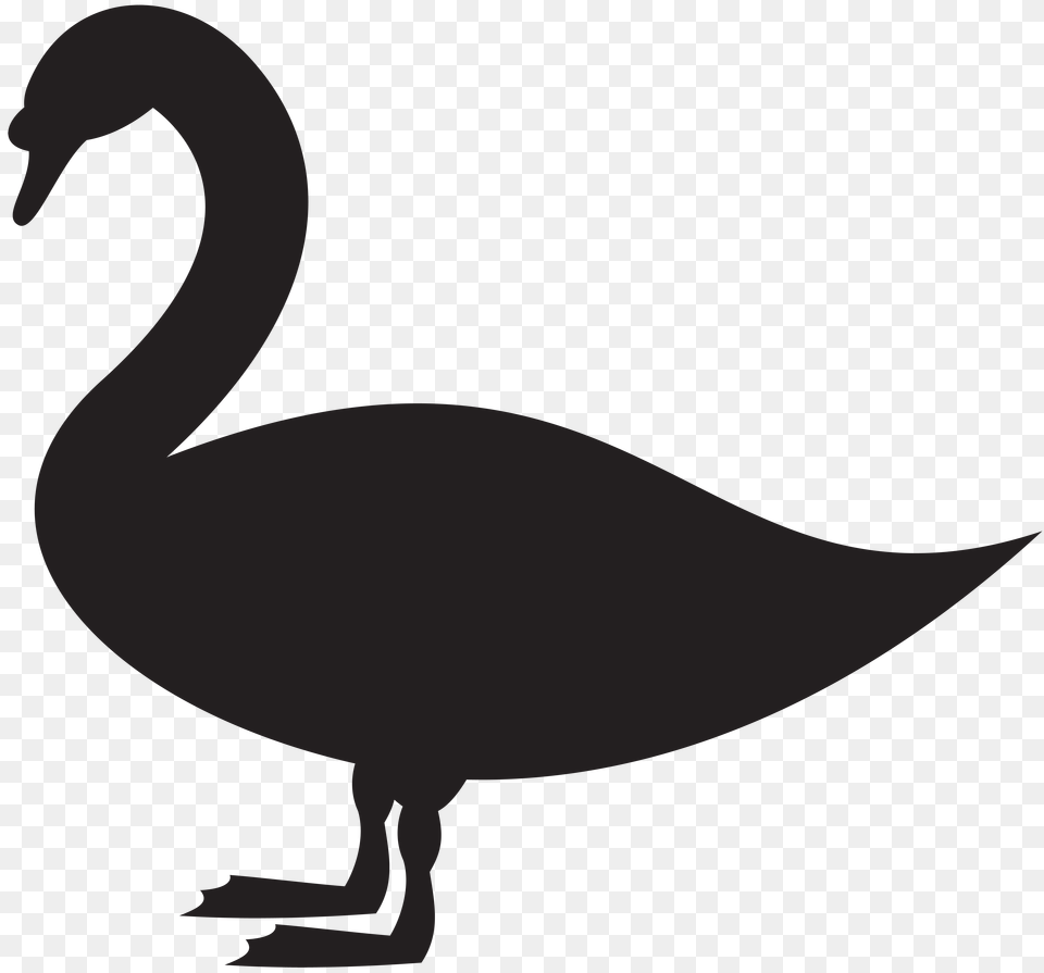 Swan Silhouette Clip Art, Lighting, Firearm, Gun, Rifle Free Transparent Png