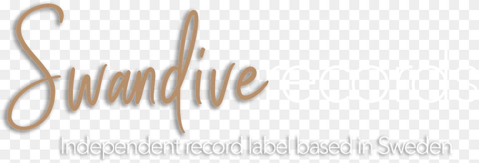 Swandive Records Calligraphy, Text, Handwriting Free Png Download