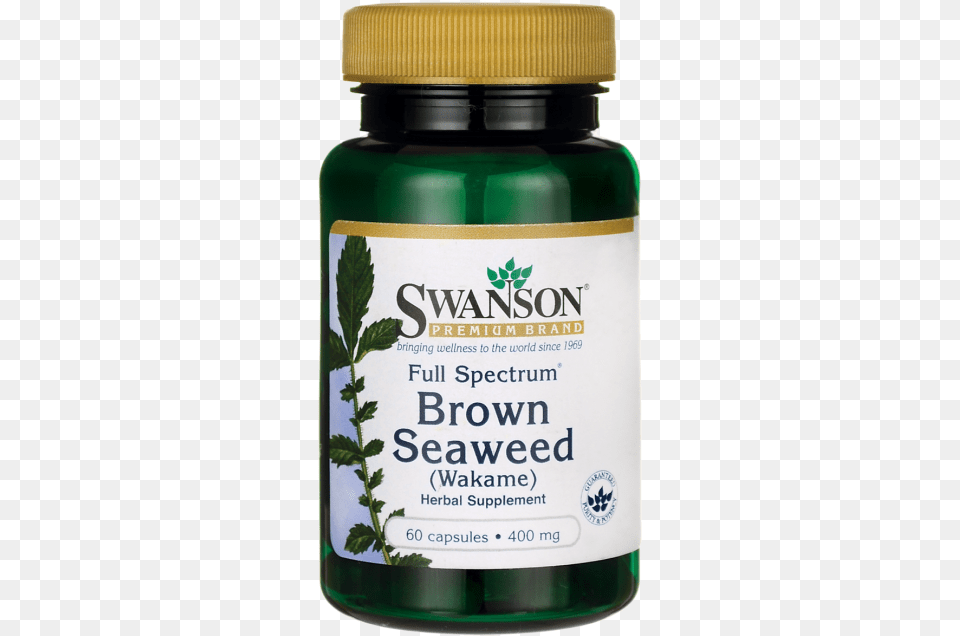 Swanson Full Spectrum Brown Seaweed 400 Mg 60 Caps Black Sesame Oil, Herbal, Herbs, Plant, Astragalus Png