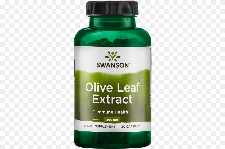 Swanson Olive Leaf Extract Capsules 500 Mg 120 Ct Swanson Red Clover Blossom 430 Mg, Herbal, Herbs, Plant, Astragalus Free Transparent Png