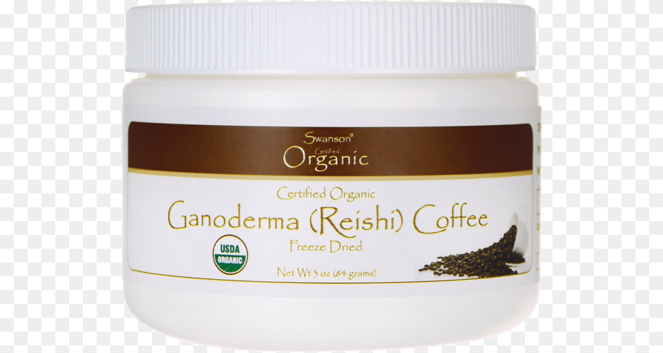 Swanson Organic Reishi Coffee Columbian Cosmetics, Herbal, Herbs, Plant, Bottle Png