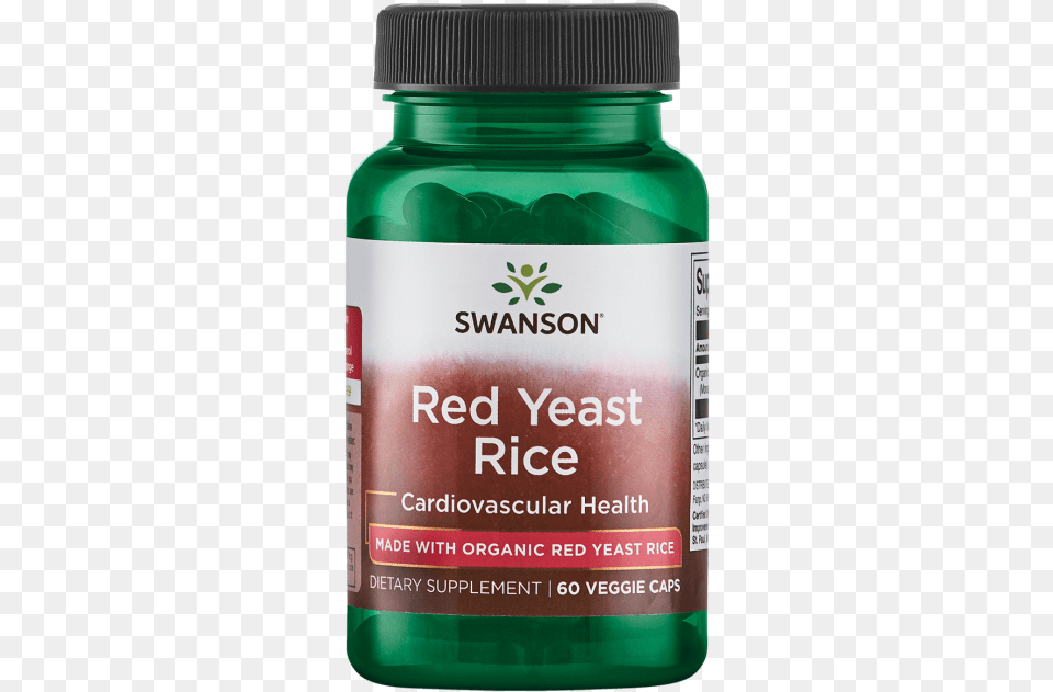 Swanson Red Yeast Rice Made With Organic Red Yeast Uc Ii Collagen, Herbal, Herbs, Plant, Astragalus Free Transparent Png
