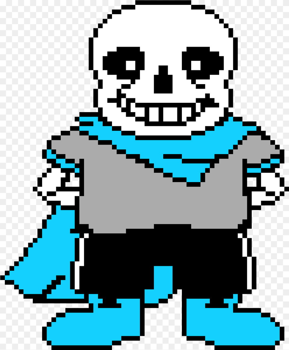 Swap Sans Fatal Error Sans Sprite, Qr Code Png Image