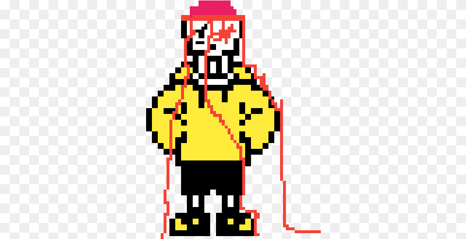Swapfell Papyrus Pixel Art Free Png