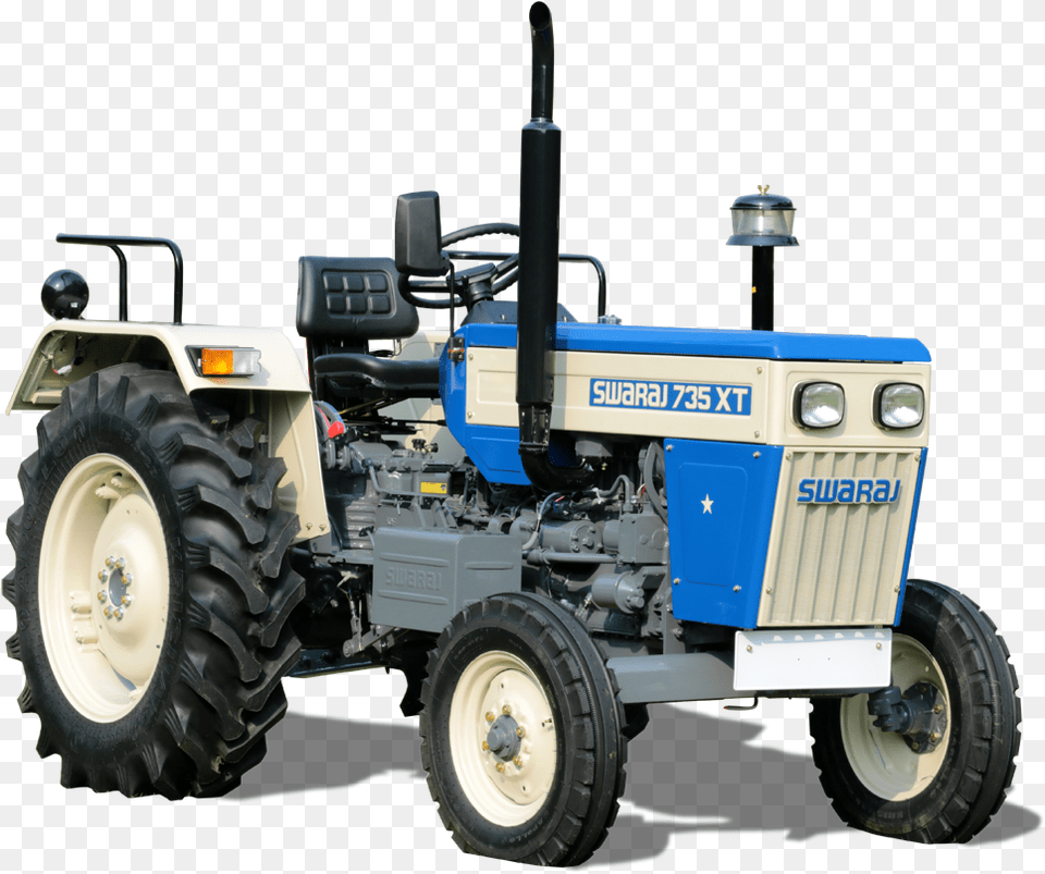 Swaraj Tractor File Swaraj Tractor 735 Xt, Transportation, Vehicle, Machine, Wheel Png Image