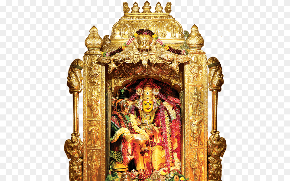 Swarna Kavachalakruta Durga Devi, Altar, Architecture, Building, Church Free Png