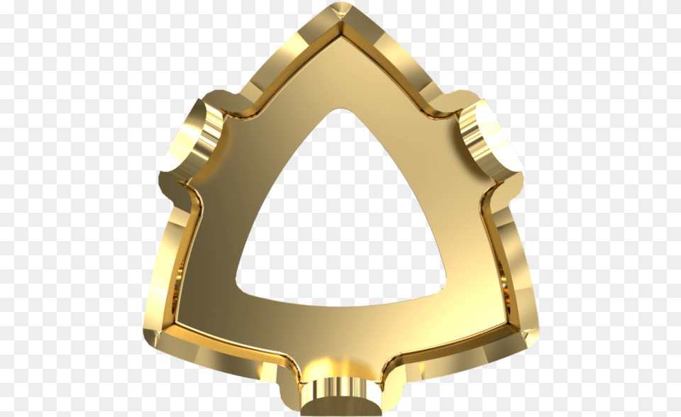 Swarovski 4799s Kaleidoscope Triangle Fancy Stone Brass, Gold, Accessories, Chandelier, Lamp Free Png Download