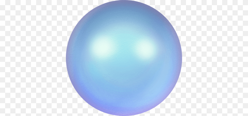 Swarovski 5810 Cr Iridescent Light Blue Blue Pearl, Balloon, Sphere Free Transparent Png