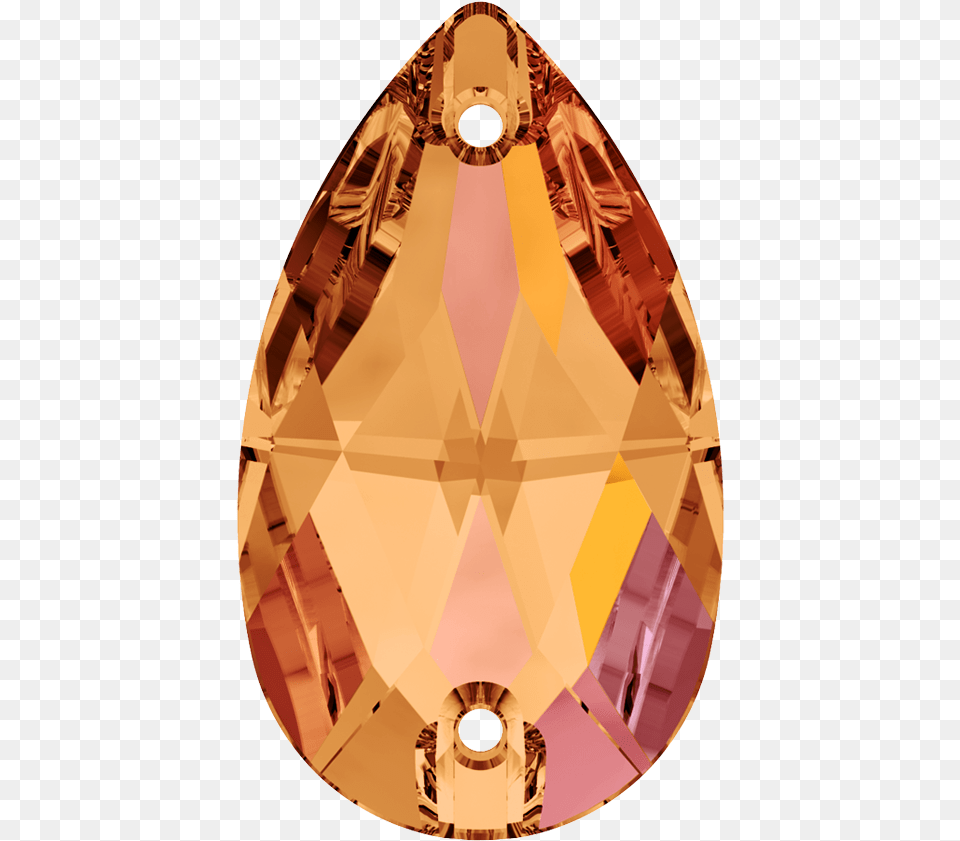 Swarovski Drop Sew On Stones Crystal Astral Pink Swarovski 3230 Golden Shadow, Accessories, Diamond, Gemstone, Jewelry Free Transparent Png
