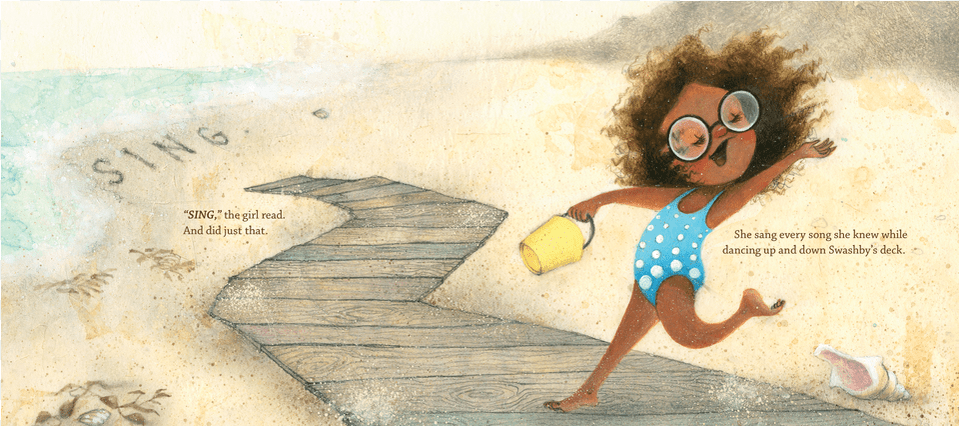 Swashby And The Sea Illustration, Child, Clothing, Female, Girl Png Image