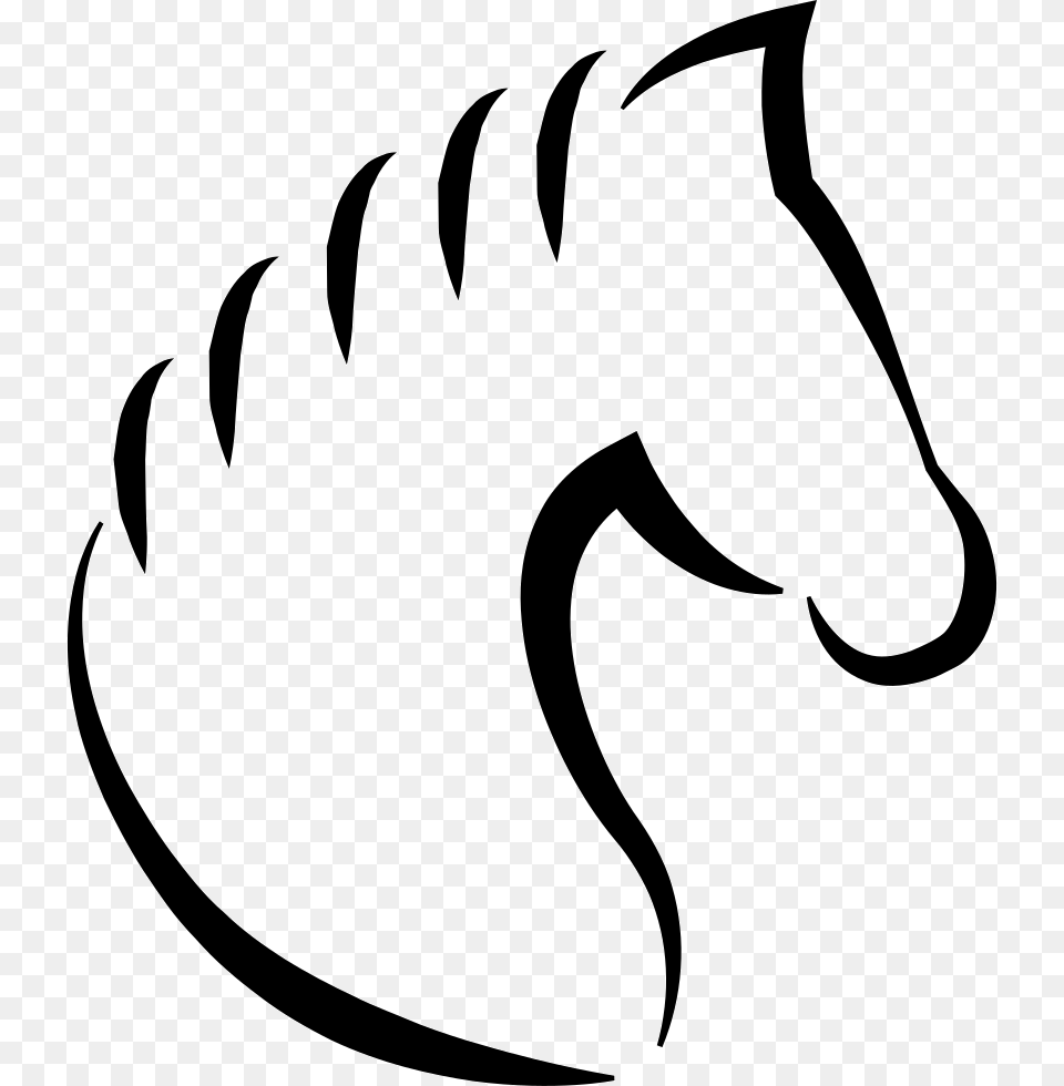Swashes Vector Dog Tail Contorno De Cavalo, Stencil, Electronics, Hardware, Bow Free Transparent Png