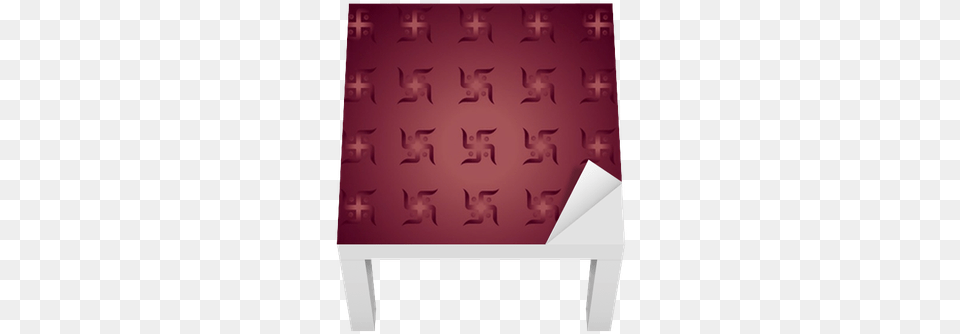 Swastik Symbol Texture Background Lack Table Veneer Drawer, Maroon, Home Decor, Text Free Transparent Png