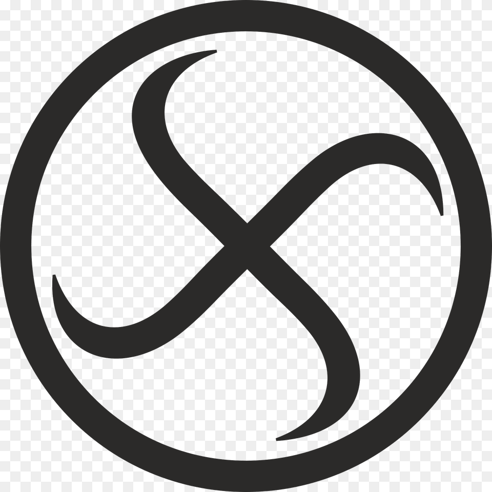 Swastika Encircled Rotating Left Clipart, Logo, Symbol Free Png Download