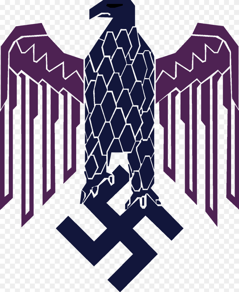 Swastika Nazi White Supremacy Bird Tattoo, Fence, Scoreboard Free Png Download