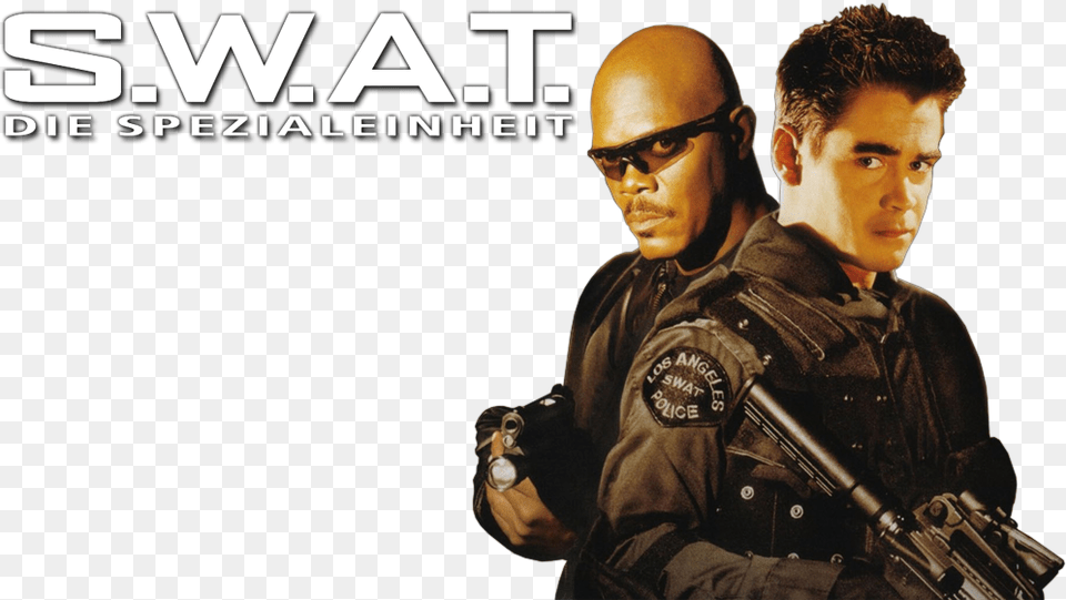 Swat 2003 Movie Poster, Weapon, Jacket, Handgun, Gun Png Image