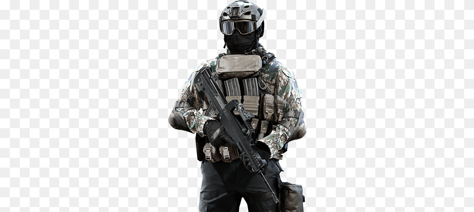 Swat, Weapon, Firearm, Person, Man Png Image