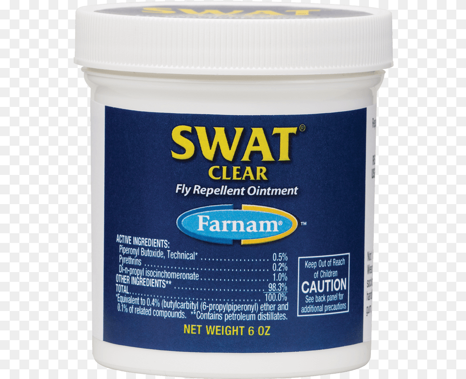 Swat Fly Repellent Ointment Clear Shark, Alcohol, Beer, Beverage, Cosmetics Png