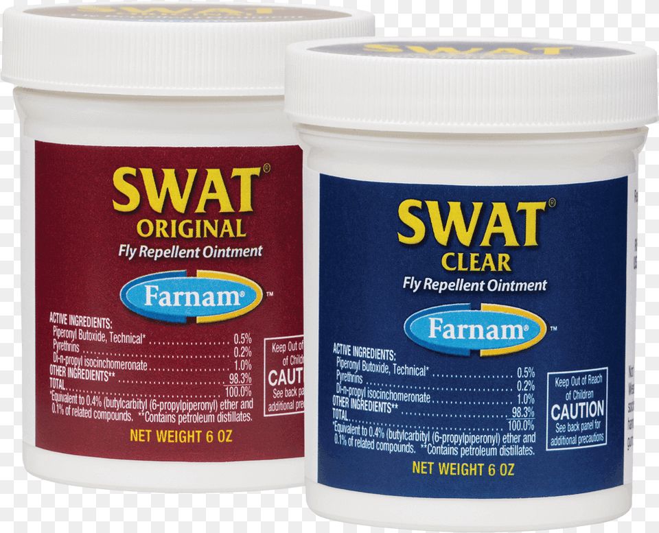Swat Fly Repellent Ointment Farnam Roll On Fly Repellent For Horses Ponies, Cosmetics, Can, Tin Free Png