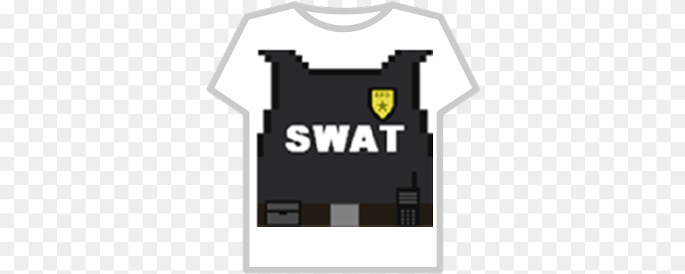 Swat Man Behind The Slaughter Roblox, Clothing, Shirt, T-shirt Png Image