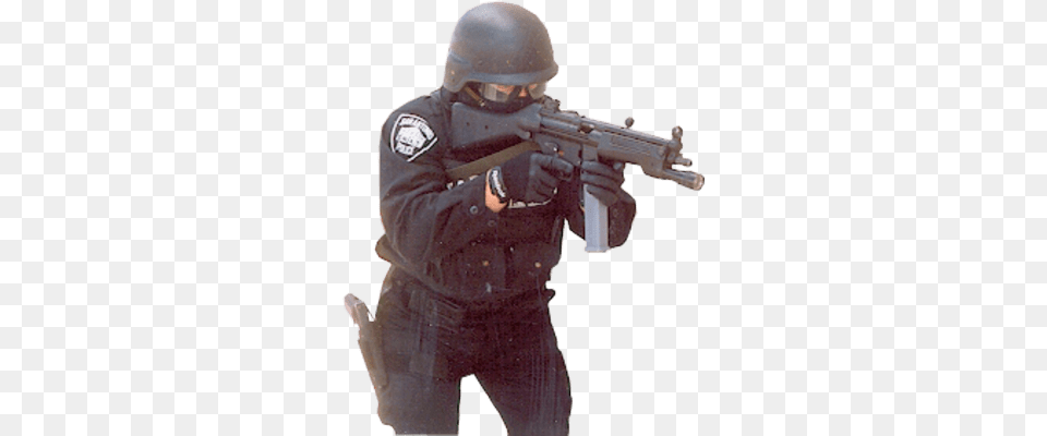 Swat Ready, Firearm, Gun, Rifle, Weapon Png