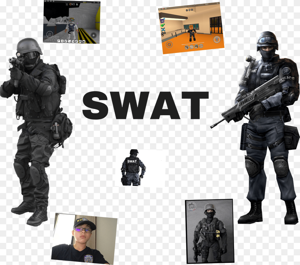 Swat Swat Transparent, Adult, Teen, Boy, Person Png Image