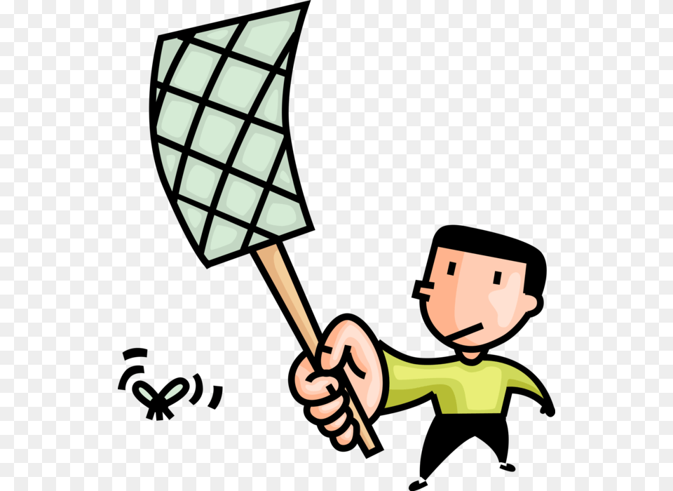 Swatting Flying Insect With Fly Swatter, People, Person, Toy, Body Part Png