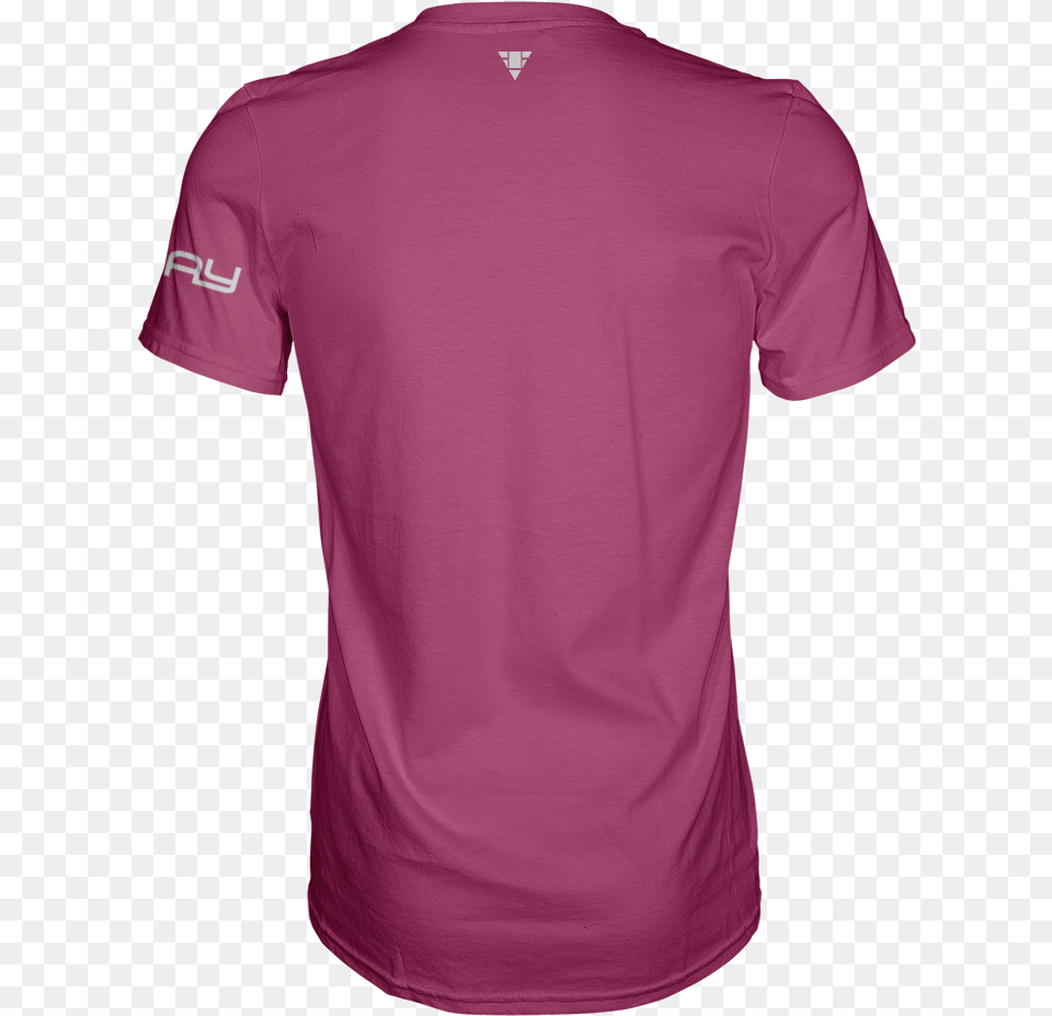 Sway Gg Lioness Dark Pink T Shirt Claw Marks Back Polo Shirt, Clothing, T-shirt Png Image