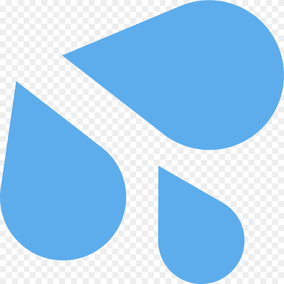 Sweat Droplets Emoji Clipart Png Image