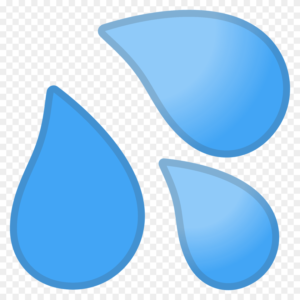 Sweat Droplets Emoji Clipart, Flower, Petal, Plant, Droplet Free Png