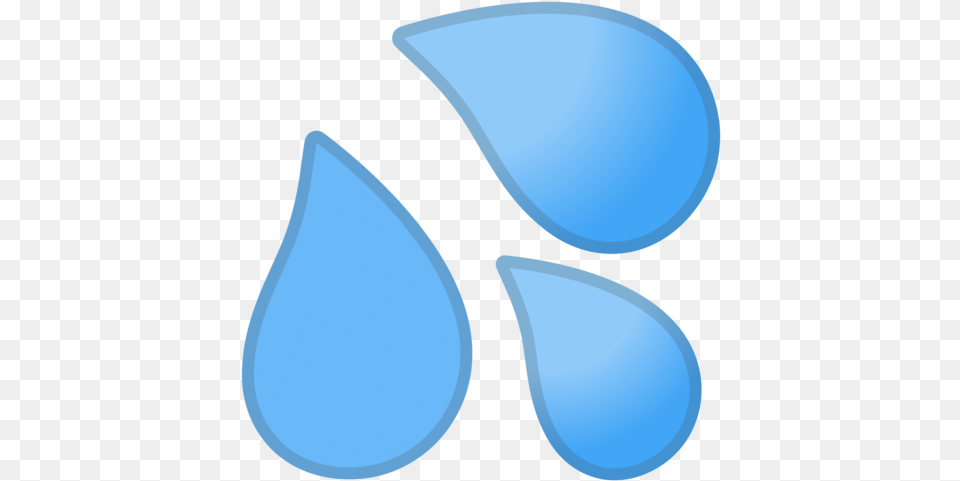 Sweat Droplets Emoji Sweat Icon, Flower, Petal, Plant, Droplet Png Image