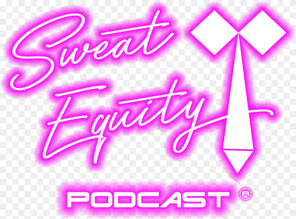 Sweat Equity Podcast, Purple, Light, Text Png