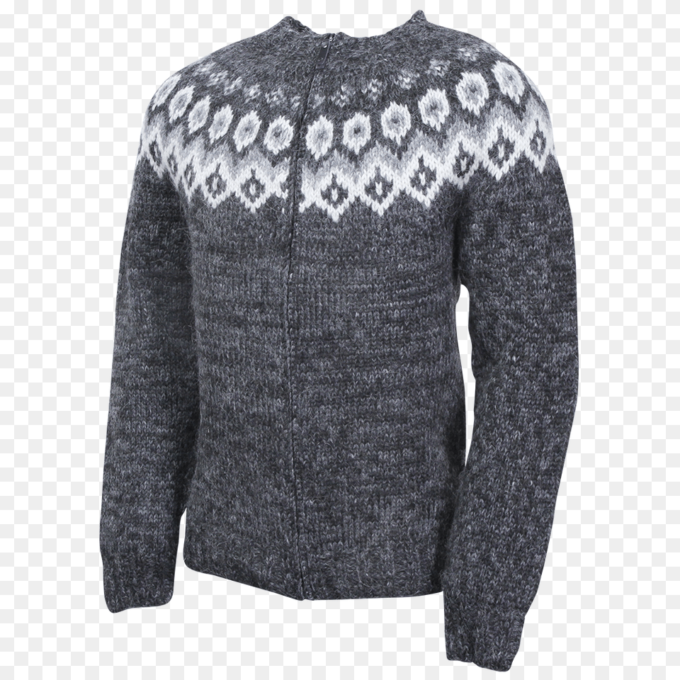 Sweater, Clothing, Knitwear, Coat Free Png Download