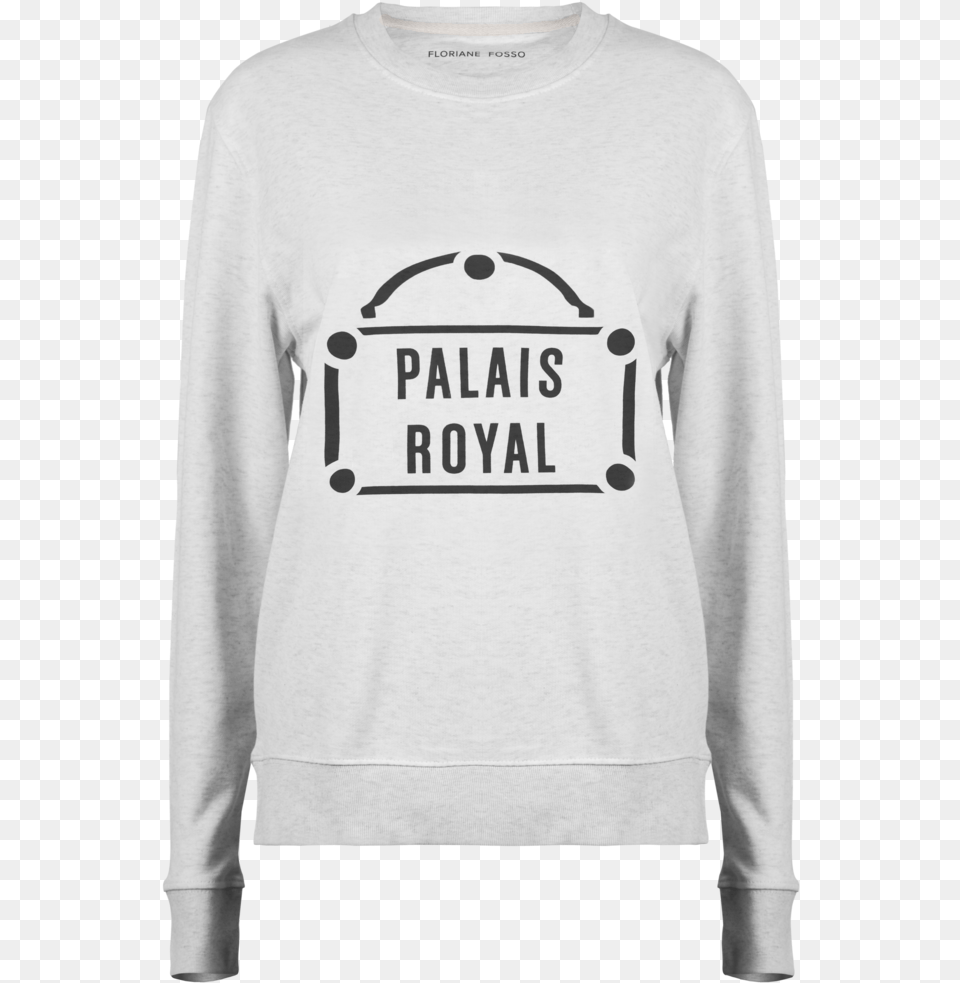 Sweater Blanc Palais Royal Fosso Ghost, T-shirt, Clothing, Hoodie, Knitwear Free Png