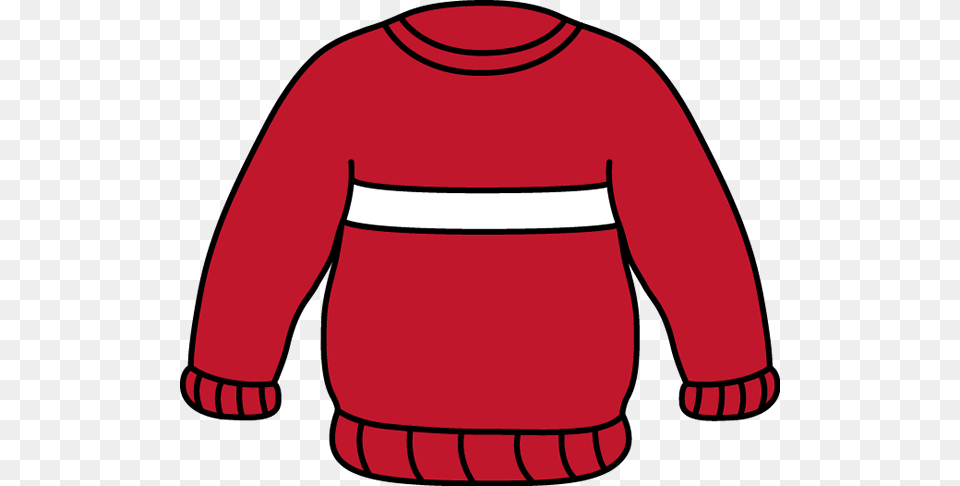 Sweater Clip Art, Clothing, Knitwear, Long Sleeve, Sleeve Free Png Download