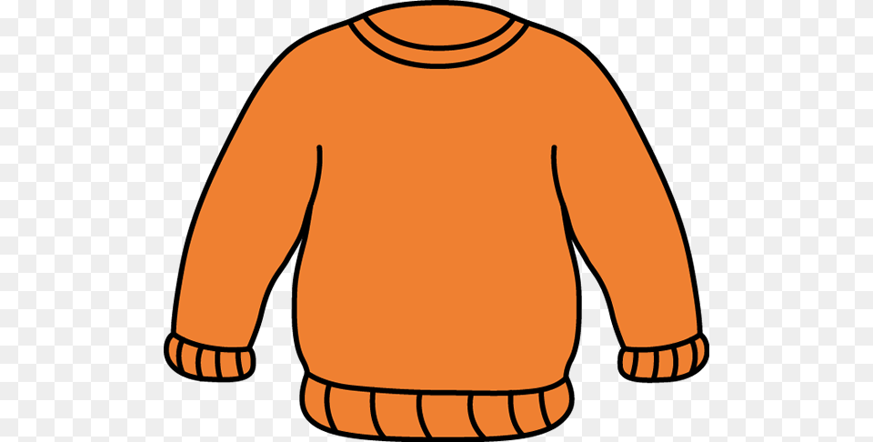 Sweater Clip Art, Sweatshirt, Clothing, Knitwear, Long Sleeve Free Png