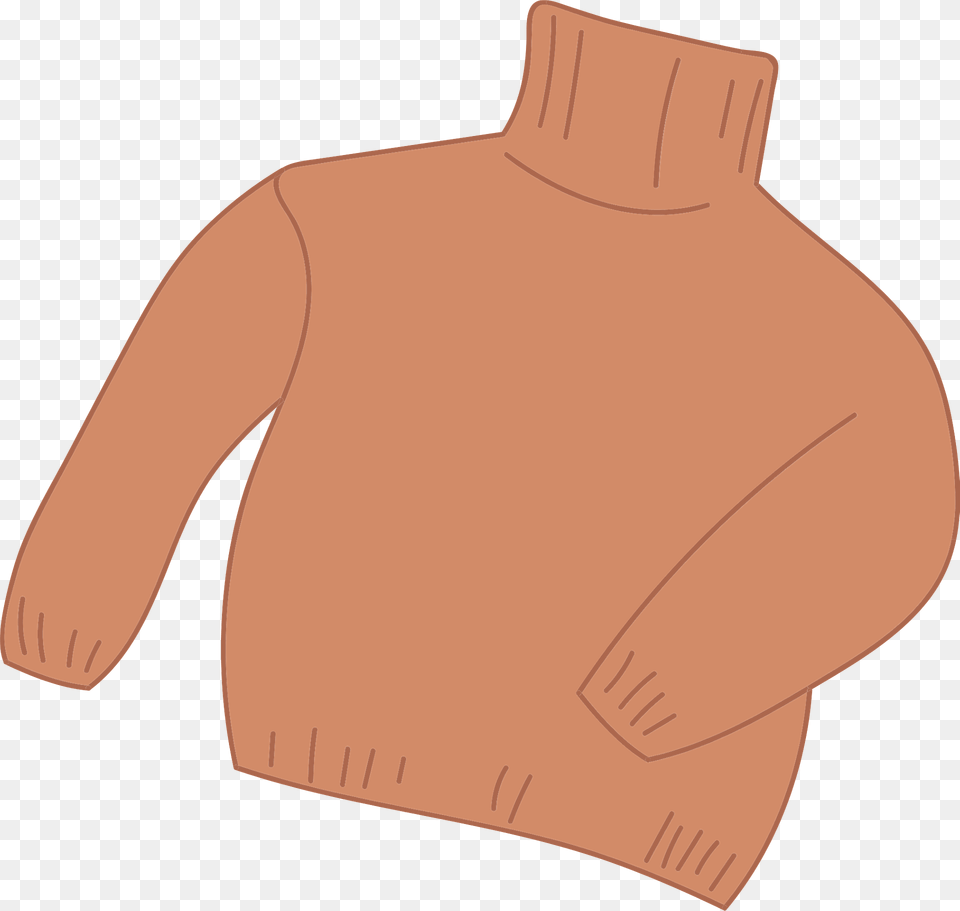 Sweater Clipart, Clothing, Knitwear, Sweatshirt, Animal Free Png Download